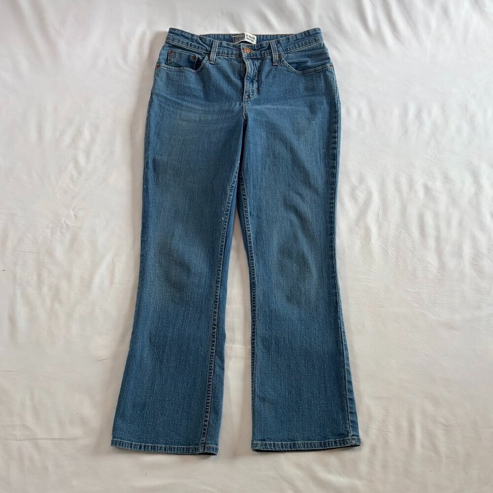 Levis boot leg blue jeans Size 10 stretch
